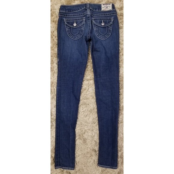TRUE RELIGION JULIA STRAIGHT JEANS - Picture 3 of 7